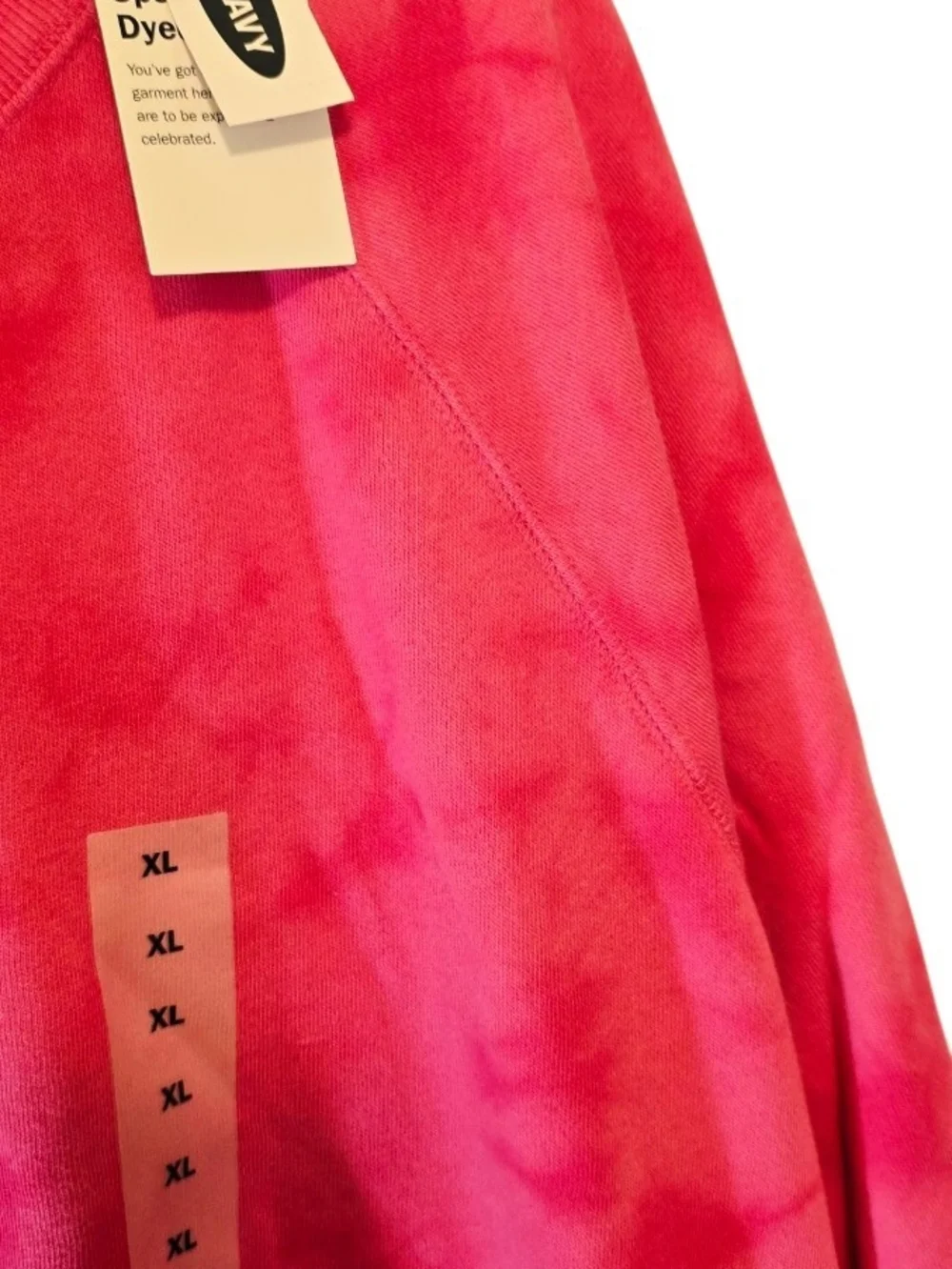 Old Navy Pink Tie-Dye Matching Sweat Set (Top + Joggers)
